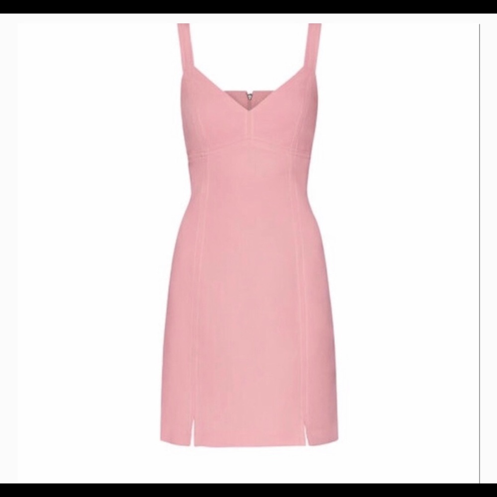 BCBGeneration Pink stitched dress